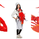 From left: Infant Rock Lobster, Master Chief Maine Lobster, Infant Lobster.